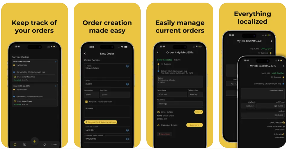 To u Delivery Screenshot